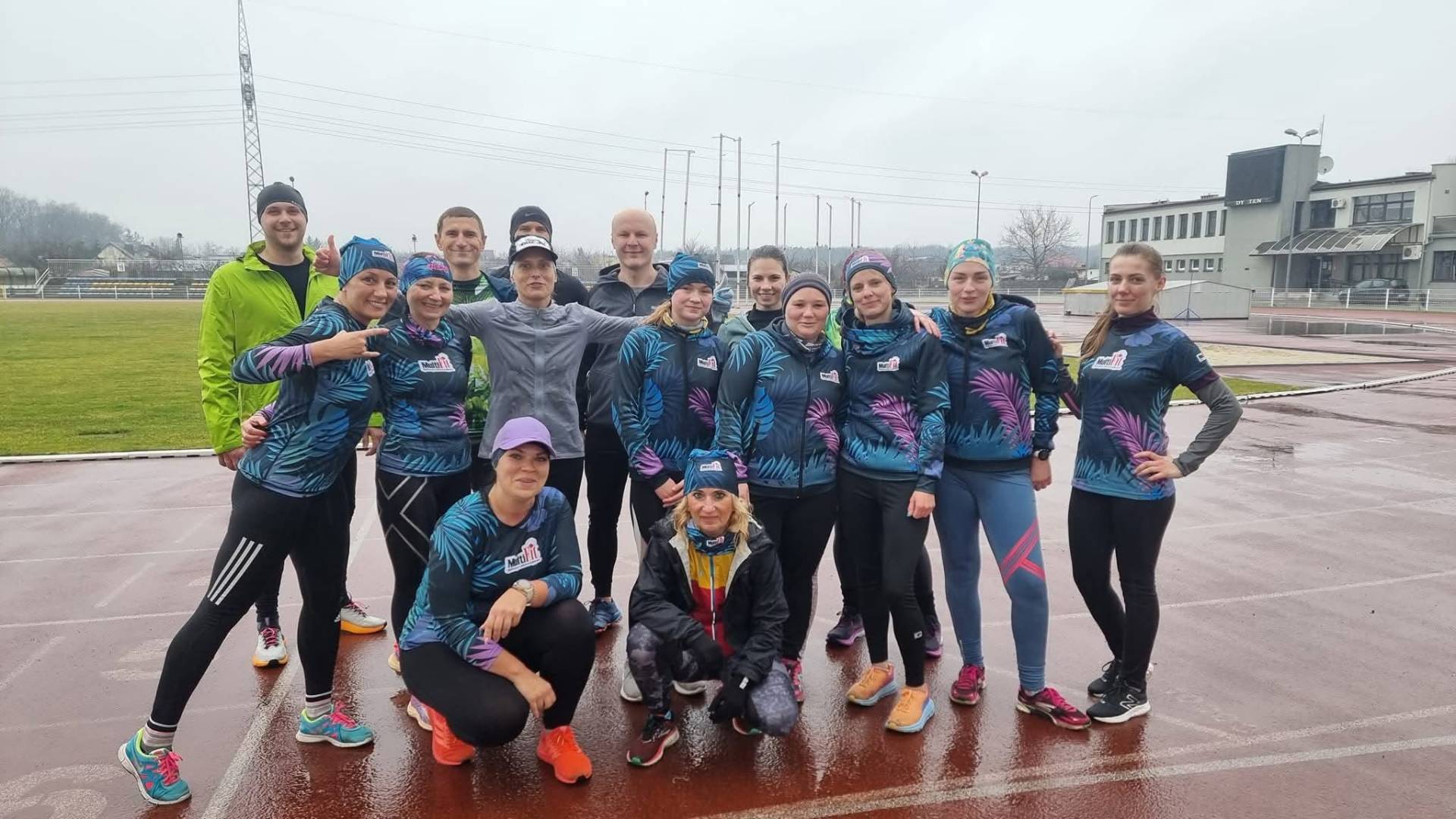 Ekipa MultiFit na stadionie